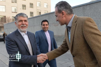 بازدید وزیر ارشاد از جشنواره تئاتر فجر