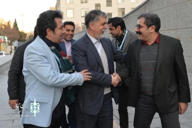 بازدید وزیر ارشاد از جشنواره تئاتر فجر