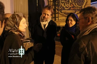 حضور معاون سفارت سوئیس در جشنواره بین‌المللی تئاتر فجر