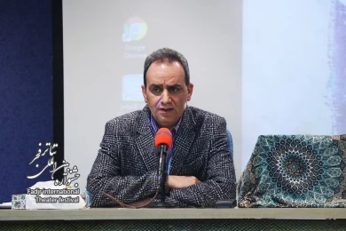مراسم رونمایی از کتاب و سایت جشنواره تئاتر فجر