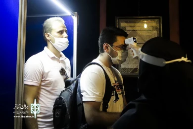 اجرای پروتکل های بهداشتی در تئاتر شهر