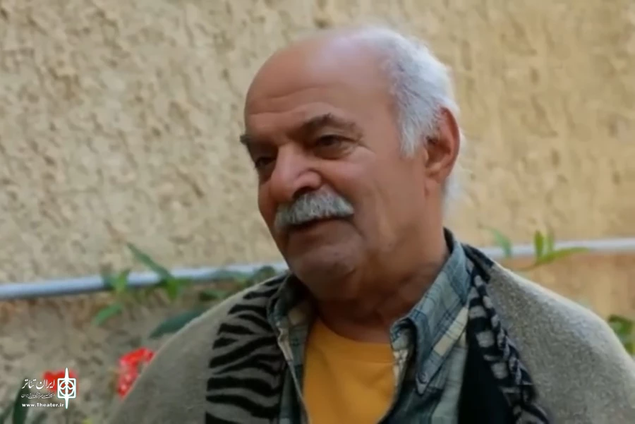سیروس گرجستانی در نمایی از مستند رخ- گیله مرد 2