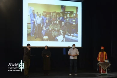 بزرگداشت جمشید مددی در تماشاخانه سنگلج