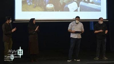Jamshid Madadi's memorial service was held at Sangelaj Theater Complex
