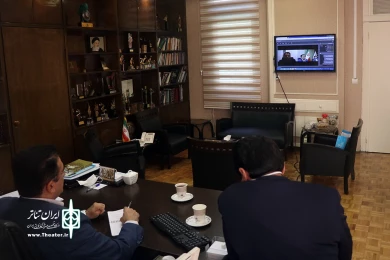 جلسه هم اندیشی مدیر کل هنرهای نمایشی با دفاتر استانی انجمن هنرهای نمایشی