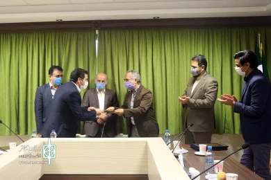 مراسم معارفه مدیرعامل انجمن هنرهای نمایشی ایران مراسم تودیع حمید نیلی و معارفه رضا بصیرت