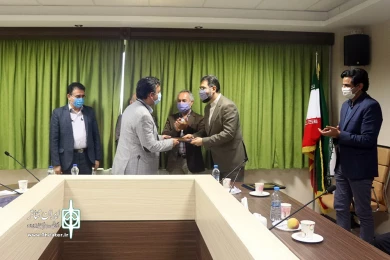 مراسم معارفه مدیرعامل انجمن هنرهای نمایشی ایران مراسم تودیع حمید نیلی و معارفه رضا بصیرت