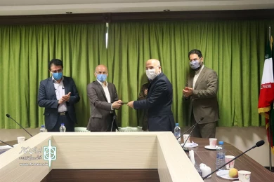 مراسم معارفه مدیرعامل انجمن هنرهای نمایشی ایران مراسم تودیع حمید نیلی و معارفه رضا بصیرت