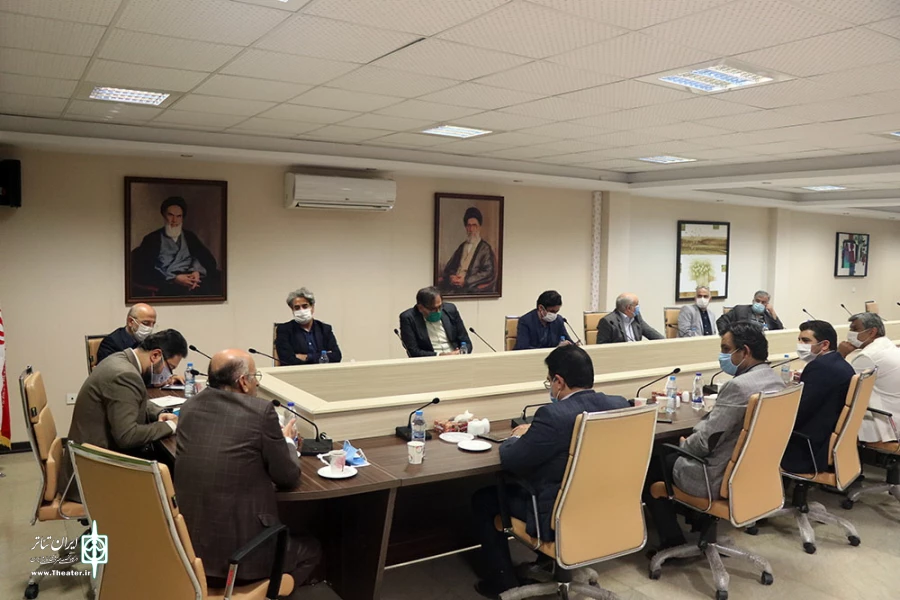 مراسم معارفه مدیرعامل انجمن هنرهای نمایشی ایران مراسم تودیع حمید نیلی و معارفه رضا بصیرت