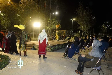 مجلس تعزیه در پهنه رودکی