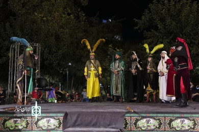 مجلس تعزیه در پهنه رودکی