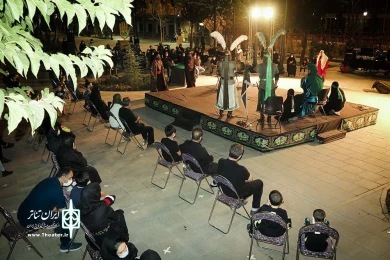 مجلس تعزیه در پهنه رودکی