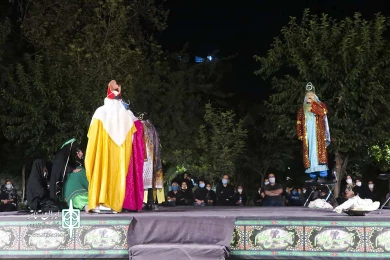 مجلس تعزیه در پهنه رودکی