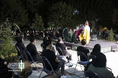 مجلس تعزیه در پهنه رودکی