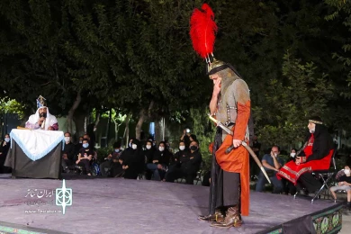 مجلس تعزیه در پهنه رودکی