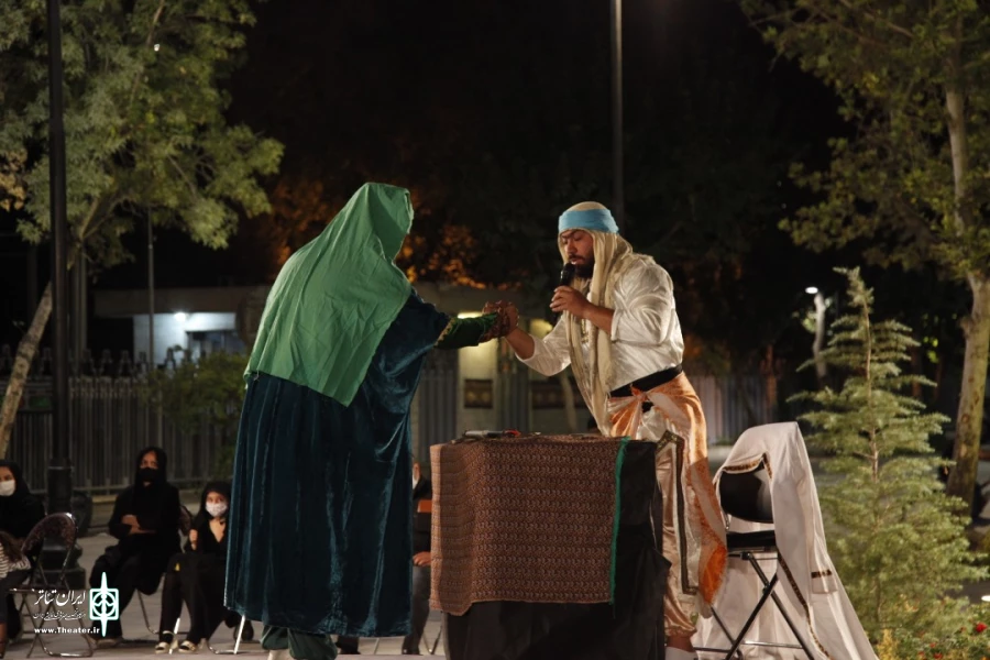 تعزیه «فضل و فتاح» مقابل تالار وحدت اجرا می‌شود 3