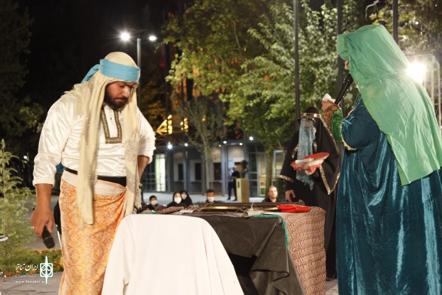تعزیه «فضل و فتاح» مقابل تالار وحدت اجرا می‌شود 7