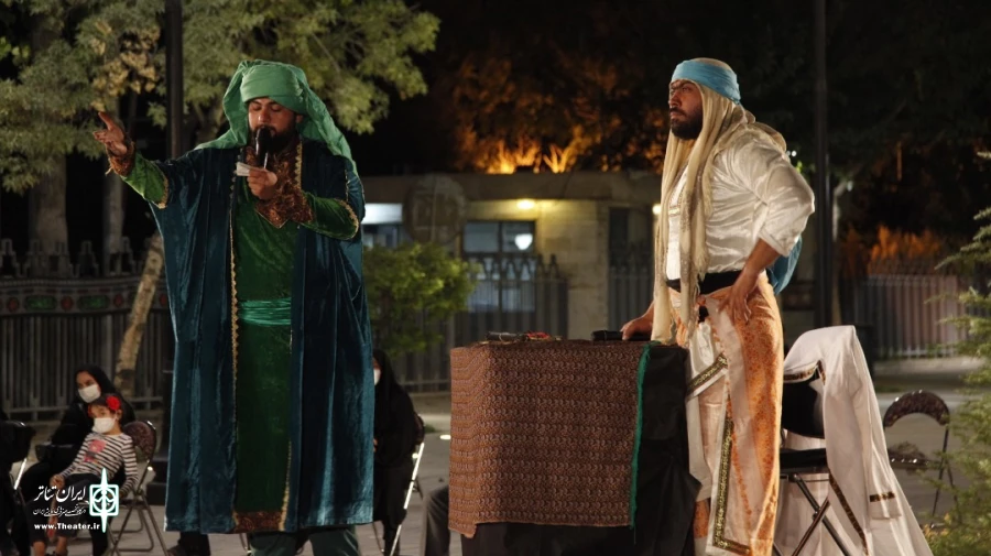 تعزیه «فضل و فتاح» مقابل تالار وحدت اجرا می‌شود 8