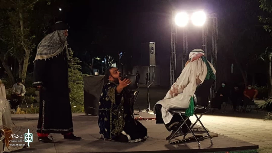 تعزیه «احمد سفاح» مقابل تالار وحدت اجرا می‌‌شود 2