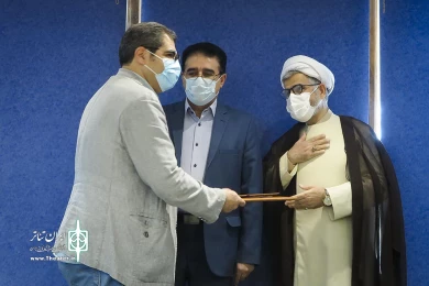 مراسم تودیع سعید اسدی و معارفه ابراهیم گله دارزاده