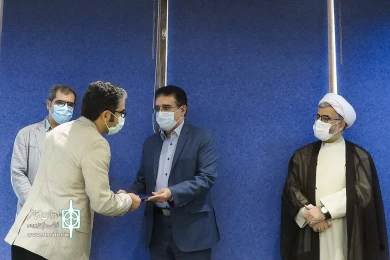 مراسم تودیع سعید اسدی و معارفه ابراهیم گله دارزاده