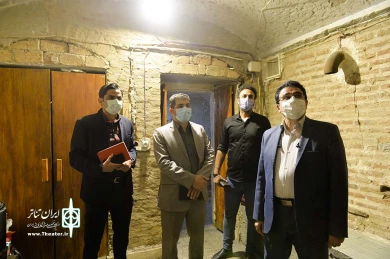 بازدید قادرآشنا از تماشاخانه‌های خصوصی
