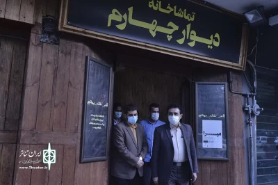 بازدید قادرآشنا از تماشاخانه‌های خصوصی