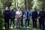 کاشت درختی به نام و یاد عباس جوانمرد