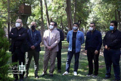 کاشت درختی به نام و یاد عباس جوانمرد