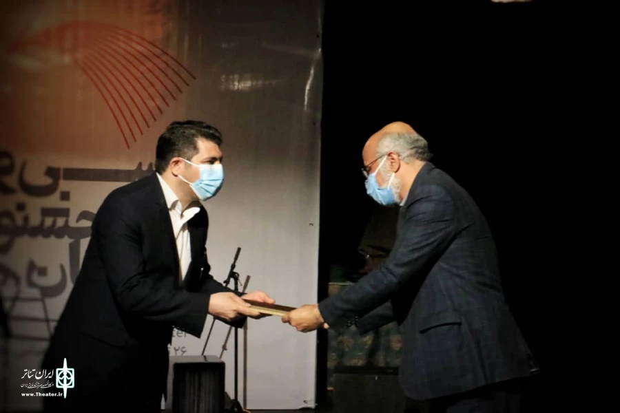 رضا بصیرت در جشنواره تئاتر استان هرمزگان
