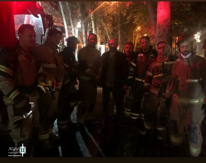 آخرین پیگیری ها از آتش سوزی سالن "هادی حجازی فر" 2