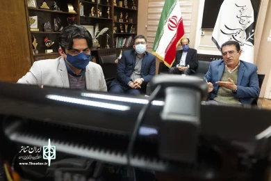 جلسه مجازی گفت‌وگو و دیدار مدیرکل هنرهای نمایشی با روسای دفاتر شعب استانی انجمن‌ هنرهای نمایشی