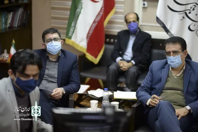 جلسه مجازی گفت‌وگو و دیدار مدیرکل هنرهای نمایشی با روسای دفاتر شعب استانی انجمن‌ هنرهای نمایشی