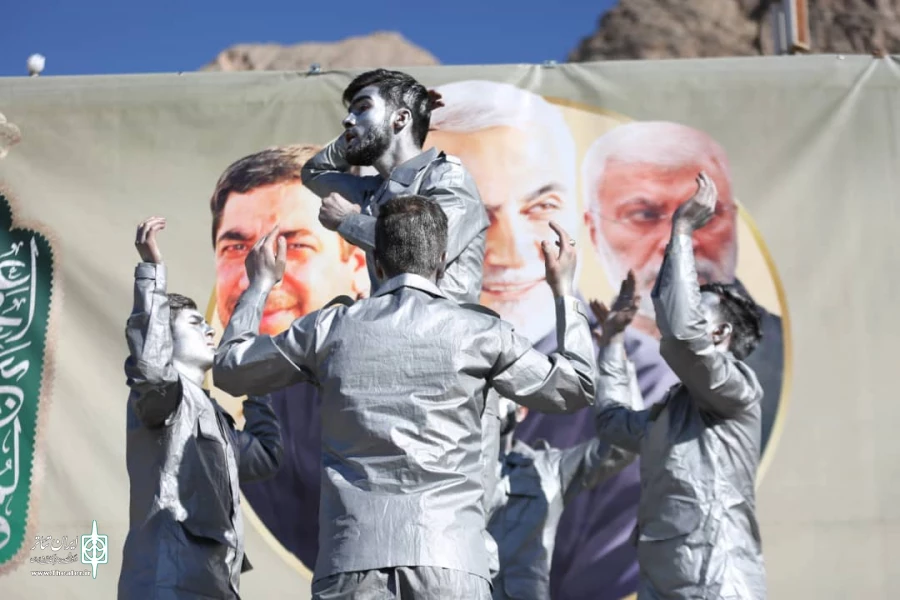 جشنواره سردار آسمانی در جوار مزار سپهبد شهید حاج قاسم سلیمانی افتتاح شد 11