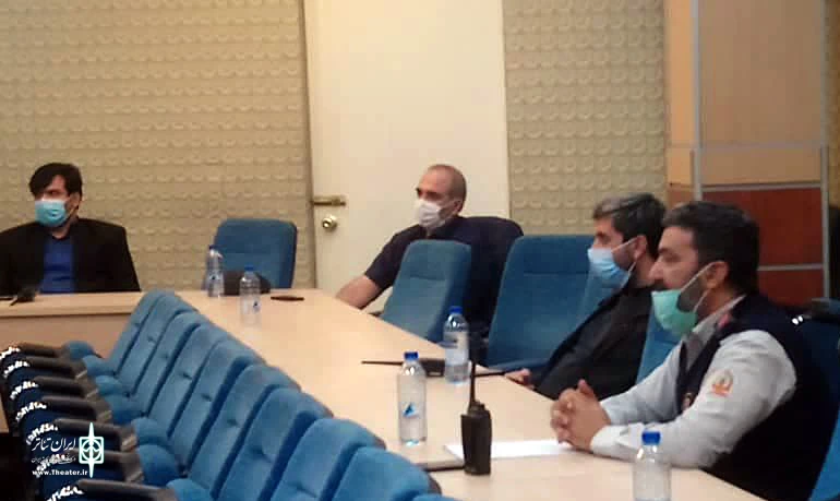 مانور  بحران با سناریوی آتش سوزی در تئاتر شهر برگزار شد 3