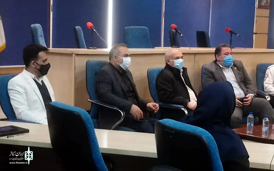 مانور  بحران با سناریوی آتش سوزی در تئاتر شهر برگزار شد 6
