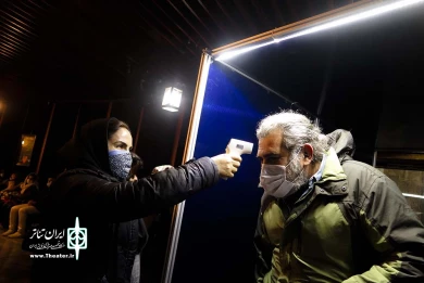 اجرای پروتکل های بهداشتی در تئاتر شهر