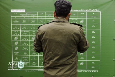 محوطه تئاتر شهر و پهنه رودکی در ایام جشنواره