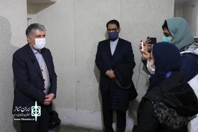سید عباس صالحی  وزیر فرهنگ و ارشاد اسلامی میهمان جشنواره فجر