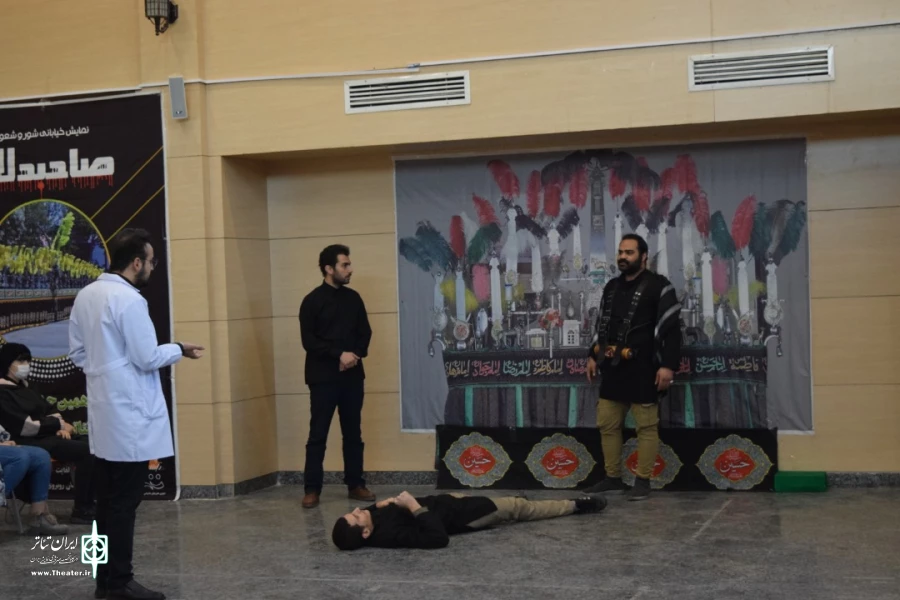 تئاتر صاحبدلان چراغ تئاتر را در محرم و صفر روشن نگه می‌دارد 4
