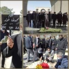 پیکر زنده یاد محمدرضا الوند به خاک سپرده شد 2