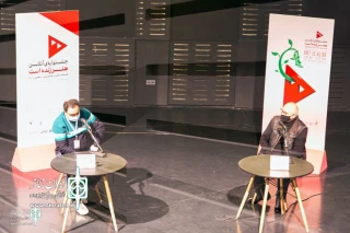 Behrouz gharibpour at “Art is Alive” Festival:

800 works participated in the theater section