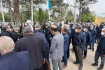 پیکر احمد گنجی پیشکسوت نمایش های رادیویی در قطعه هنرمندان آرام گرفت- عکس امیر شعیبی 4