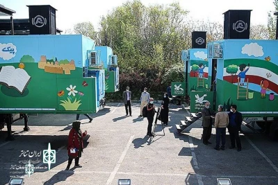 4 mobile theaters inaugurated in Tehran