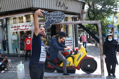 پرفورمنس «قاب مرگ، قاب زندگی» با کارگردانی امیرحسین شفیعی