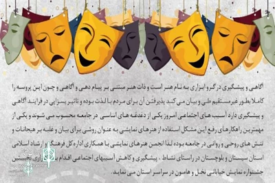 The call for Nakhl and Hamoon street theater festival was released