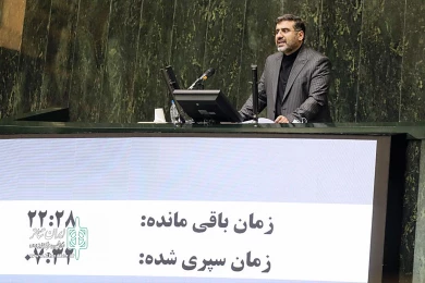 محمدمهدی اسماعیلی در صحن علنی مجلس