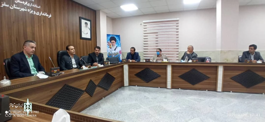 نشست مسئولان استانی و شهرستانی پیرامون برگزاری هفدهمین جشنواره تئاتر کُردی سقز  3