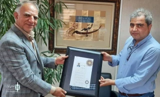 Atabek Naderi received the First  Performing Arts Certificate