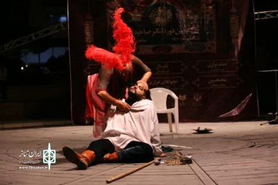 اجرای تعزیه «امام حسین (ع)» با سرپرستی احمد عزیزی در یازدهمین دوره تئاتر صاحبدلان